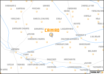map of Caimiao