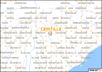 map of Caimitillo