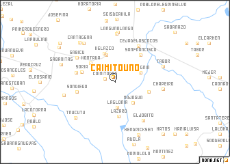 map of Caimito Uno