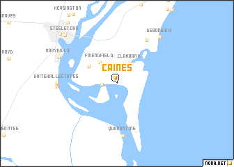 map of Caines