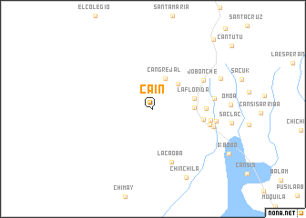 map of Caín