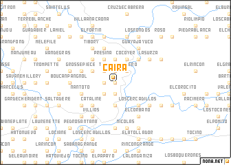 map of Ça Ira