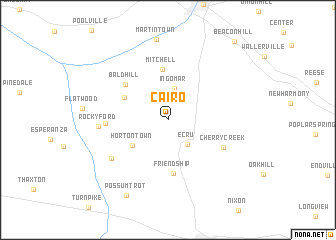 map of Cairo
