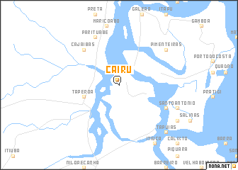 map of Cairu