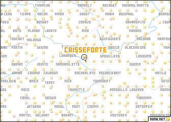 map of Caisse Forte