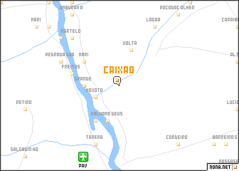 map of Caixão