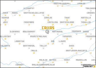 map of Caixas