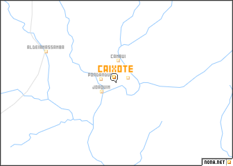 map of Caixote
