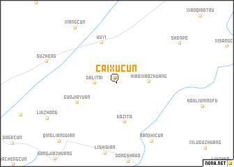 map of Caixucun