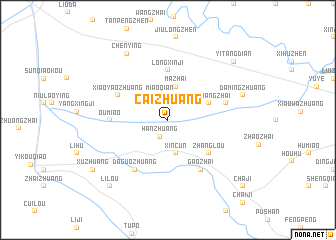 map of Caizhuang