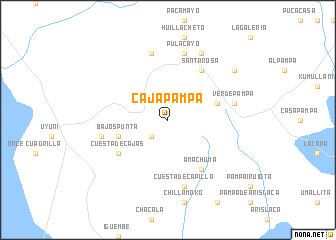 map of Cajapampa