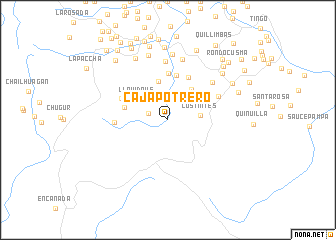 map of Caja Potrero