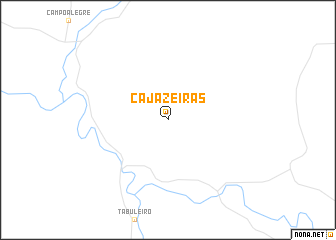 map of Cajàzeiras