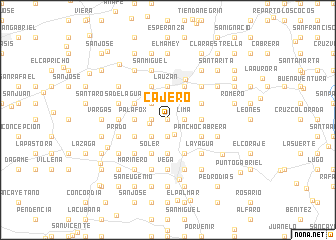 map of Cajero