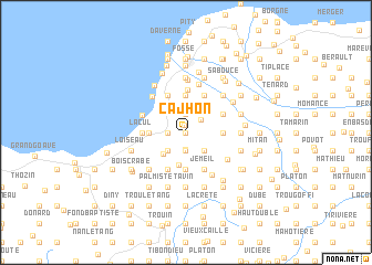 map of Cajhon