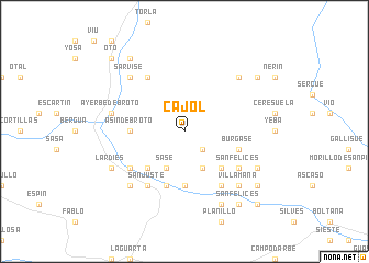 map of Cajol