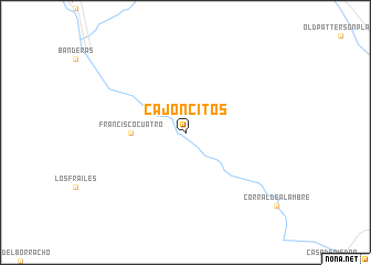 map of Cajoncitos