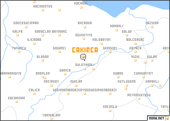 map of Çakırca