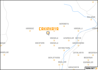 map of Çakırkaya