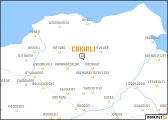map of Çakırlı