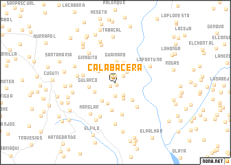 map of Calabacera