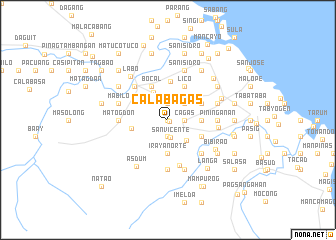 map of Calabagas