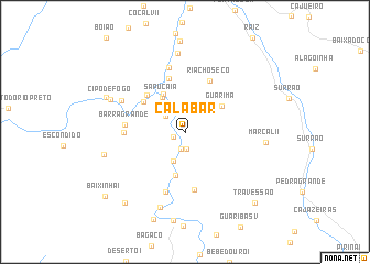 map of Calabar