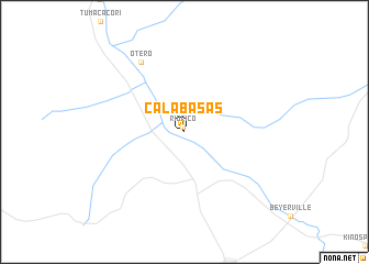map of Calabasas