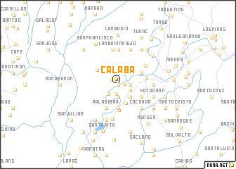 map of Calaba
