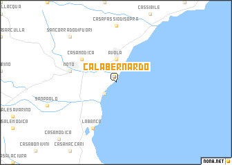 map of Calabernardo