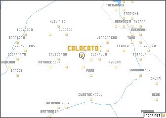 map of Calacato