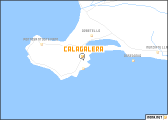 map of Cala Galera