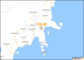 map of Calag