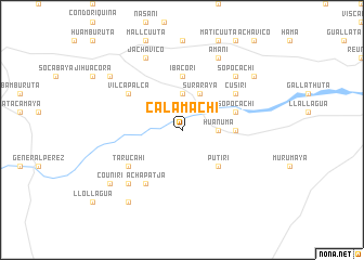 map of Calamachi