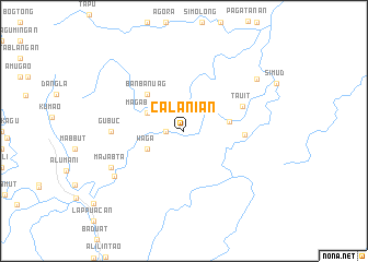 map of Calanian