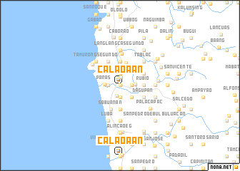 map of Calaoaan