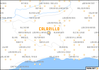 map of Calarillo