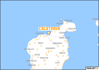 map of Calatrava