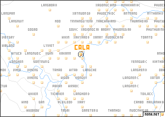 map of Ca La