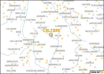 map of Calcape