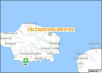 map of Calço do Espalhafatos