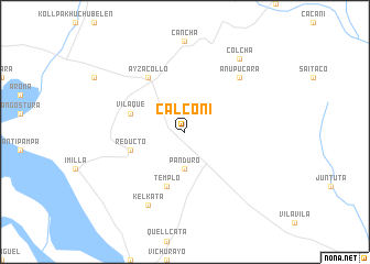 map of Calconi