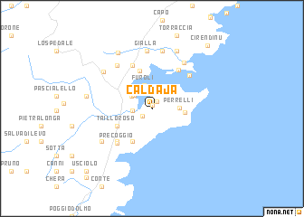 map of Caldaja