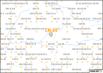 map of Calde