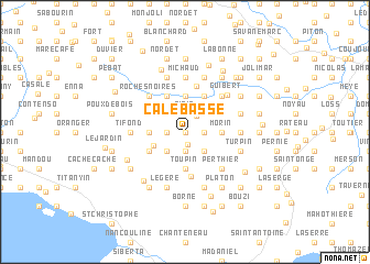 map of Calebasse