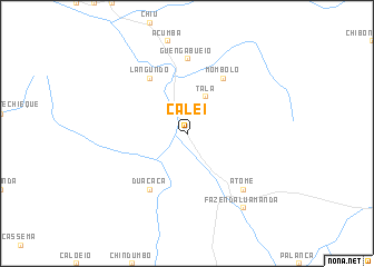 map of Calei