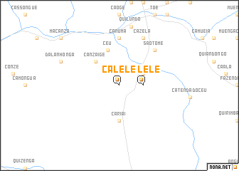 map of Calele