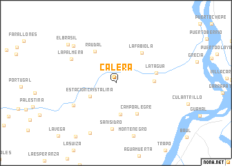map of Calera