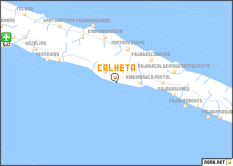 map of Calheta