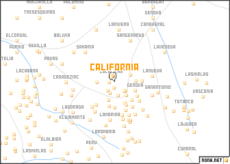 map of California